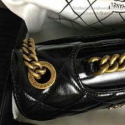 chanel oil wax leather perfect edge bag gold black CohotBag a14041 vs06794 - 2