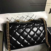 chanel oil wax leather perfect edge bag gold black CohotBag a14041 vs06794 - 3