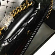 chanel oil wax leather perfect edge bag gold black CohotBag a14041 vs06794 - 4