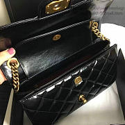 chanel oil wax leather perfect edge bag gold black CohotBag a14041 vs06794 - 6
