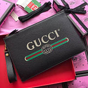 gucci gg leather clutch bag z05 - 1