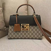 gucci gg leather padlock 2392 - 1