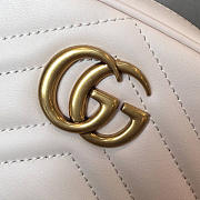 Gucci marmont pocket white | 2632 - 4