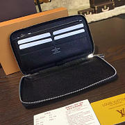 Louis Vuitton zippy wallet blue 3147 - 4