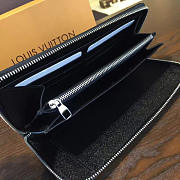 Louis Vuitton zippy wallet blue 3147 - 2