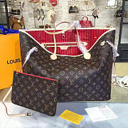 Louis Vuitton Neverfull GM Monogram Canvas Cherry - 1