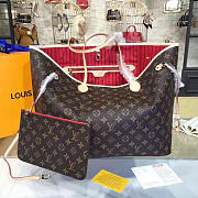 Louis Vuitton Neverfull GM Monogram Canvas Cherry - 6