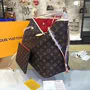 Louis Vuitton Neverfull GM Monogram Canvas Cherry - 4