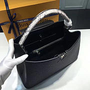 Louis Vuitton Capucines MM Noir | 3671 - 2