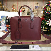 Prada leather briefcase 4226 - 2