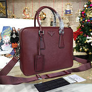 Prada leather briefcase 4226 - 3