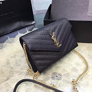 ysl monogram college black gold CohotBag 5065 - 1