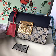 gucci gg leather padlock 2394 - 1