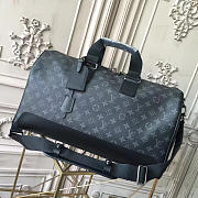 Louis Vuitton Keepall 45 Monogram Eclipse Canvas | 3629 - 1