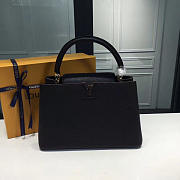 Louis Vuitton Capucines MM Noir | 3678 - 2