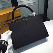 Louis Vuitton Capucines MM Noir | 3678 - 3
