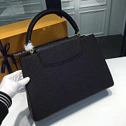 Louis Vuitton Capucines MM Noir | 3678 - 4