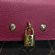Louis Vuitton monogram vunes wallet purplish red - 3
