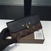 Louis Vuitton monogram vunes wallet black 3778 - 6