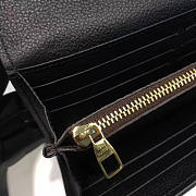 Louis Vuitton monogram vunes wallet black 3778 - 5