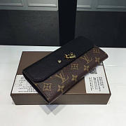 Louis Vuitton monogram vunes wallet black 3778 - 3