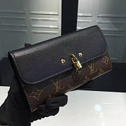 Louis Vuitton monogram vunes wallet black 3778 - 2