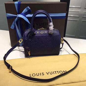 Louis Vuitton Speedy 20 Blue | 3831