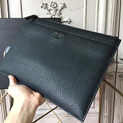 Prada leather clutch bag 4321 - 6