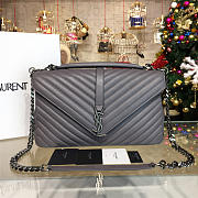 ysl monogram college gray CohotBag 4780 - 1