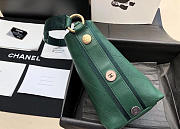 Chanel calfskin hobo handbag 93660# - 4