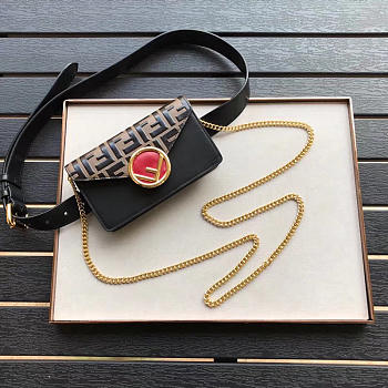 Fendi multicolour leather belt bag CL005