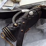 Chanel new original single bag black - 2
