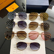 CohotBag lv ladies round frame sunglasses - 1