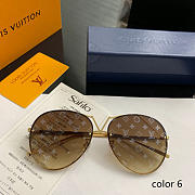 CohotBag lv ladies round frame sunglasses - 5