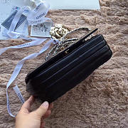 CohotBag chanel original single bag black 24cm - 5