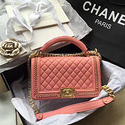 Chanel buckskin salzburg pink  - 2