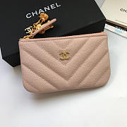 Chanel coin purse 82365 pink - 1