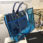 Chanel spring and summer explosions pvc lambskin color transparent handbags - 4