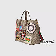 Gucci 2019 new men's bag fashion applique embroidery handbag - 2
