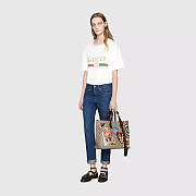 Gucci 2019 new men's bag fashion applique embroidery handbag - 6