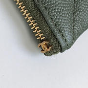 Chanel coin purse 82365 dark green - 2