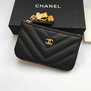 Chanel wallet 82365 black - 2