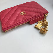 Chanel wallet 82365 red - 6