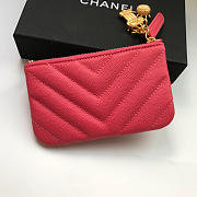 Chanel wallet 82365 red - 5