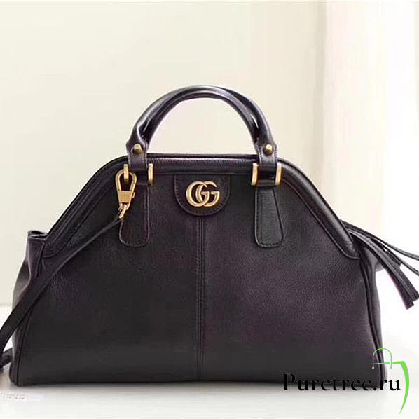 Gucci Medium Top Handle Bag Black | ‎516459 - 1