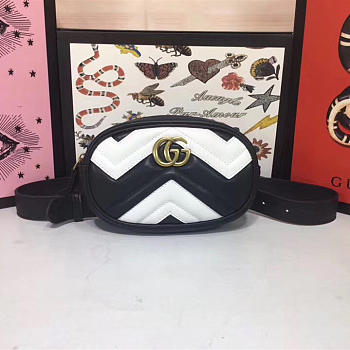 Gucci GG Marmont Matelassé Leather Belt Bag | 476434