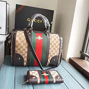 Gucci GG Supreme Handle Bag | 2653 - 1