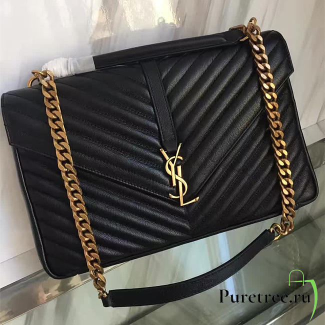 YSL monogram college black gold | 5104 - 1