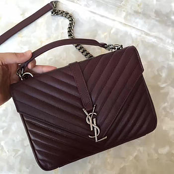 ysl quilted monogram college CohotBag 5083