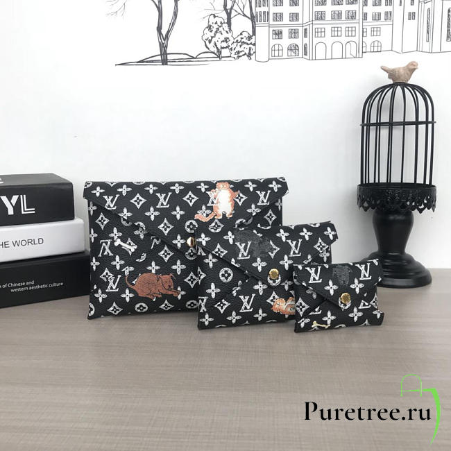 CohotBag pochette alpha triple bailey black  - 1